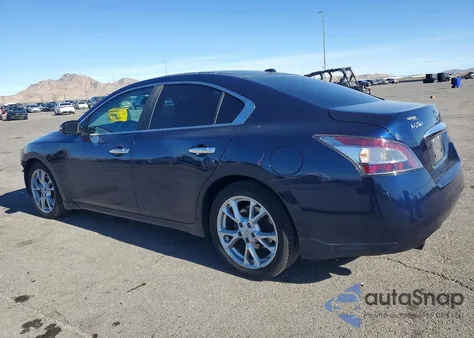 2014 Nissan Maxima S z USA, uszkodzony, nr VIN 1N4AA5AP5EC462009